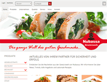 Tablet Screenshot of nubassa.de